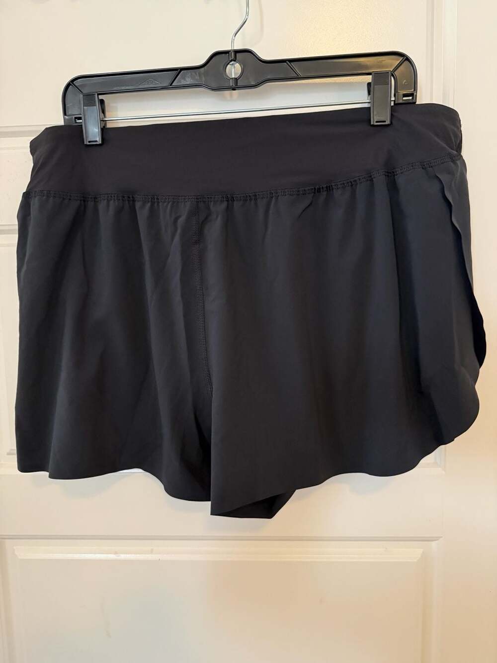 Lululemon Fast and Free High Rise Split Short 3” Black Size XL NWT - Picture 2 of 5